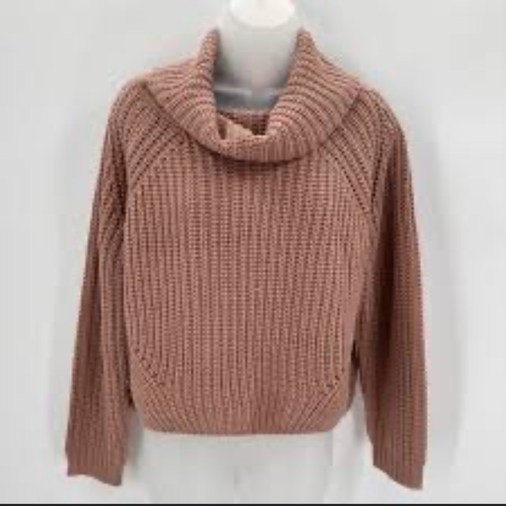 Moon & Madison Cozy Knit Women's Sweater in Brown